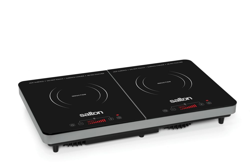 Salton Double Induction Cooktop