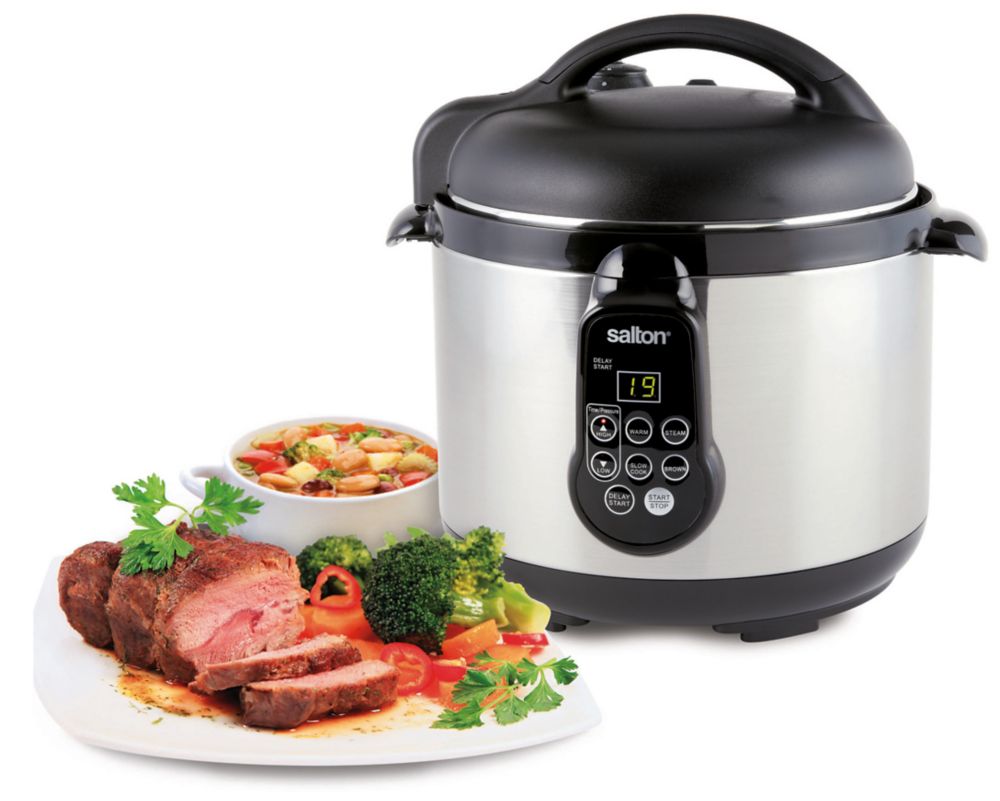 Salton 5in1 Electronic Pressure Cooker 5 L/Qt The Home Depot Canada