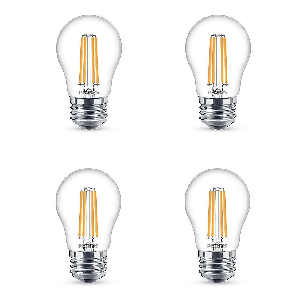 Philips 40W Equivalent Soft White (2700K) A15 Medium Base LED Light