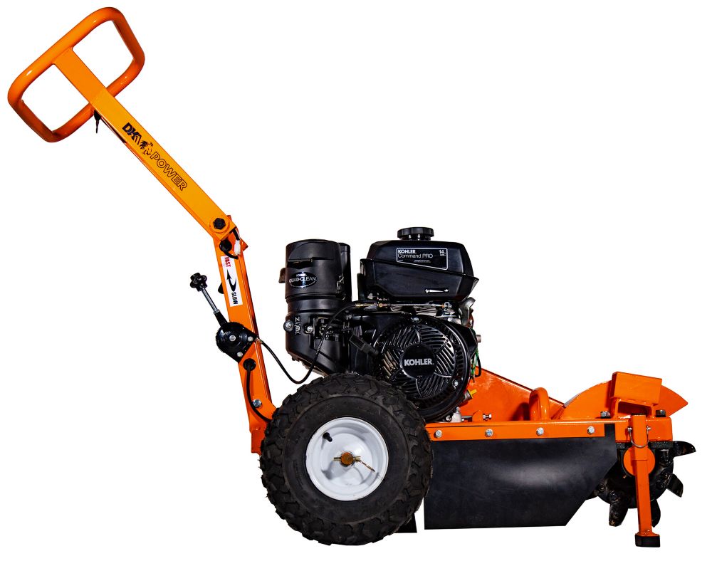 Detail K2 DK2 Power Kohler 14 HP Stump Grinder Commercial Frame The