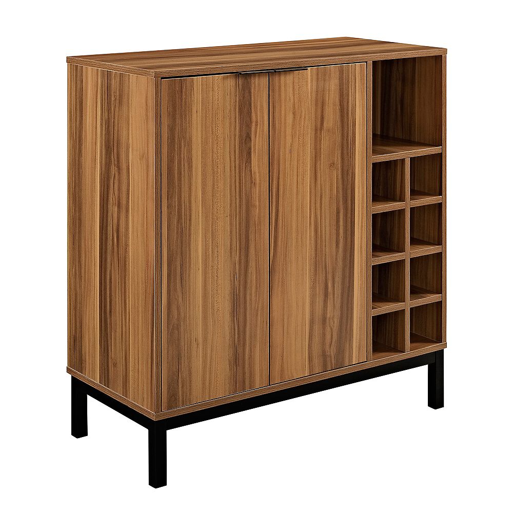 Welwick Designs MidCentury Modern Buffet Bar with Storage