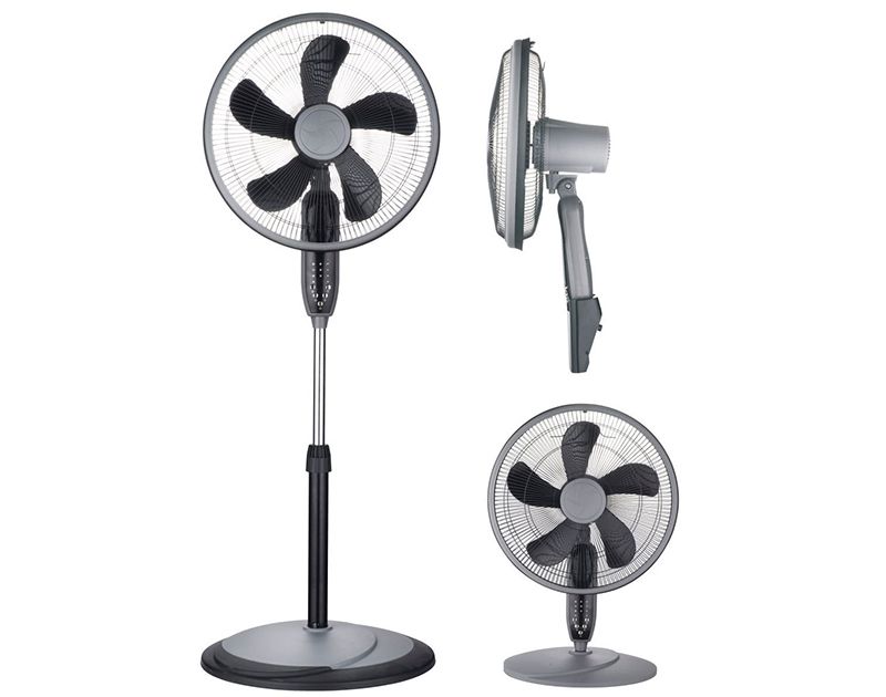 Ecohouzng 16inch Dia. Oscillating Pedestal Fan The Home Depot Canada