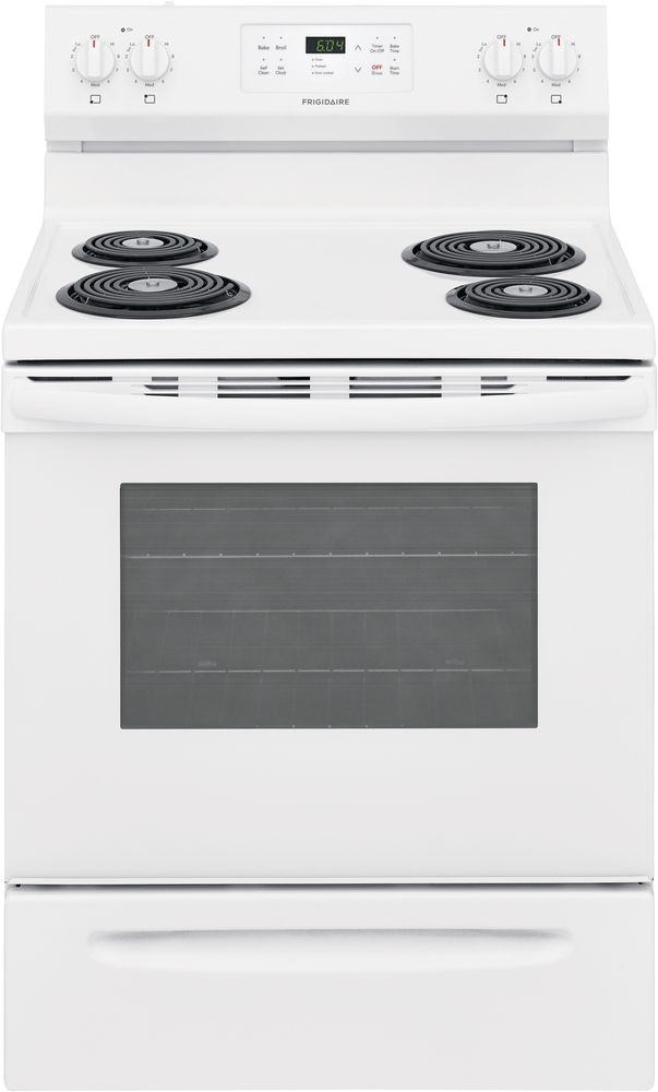 Frigidaire 30inch 5.3 cu. ft. Freestanding Electric Coil Range with