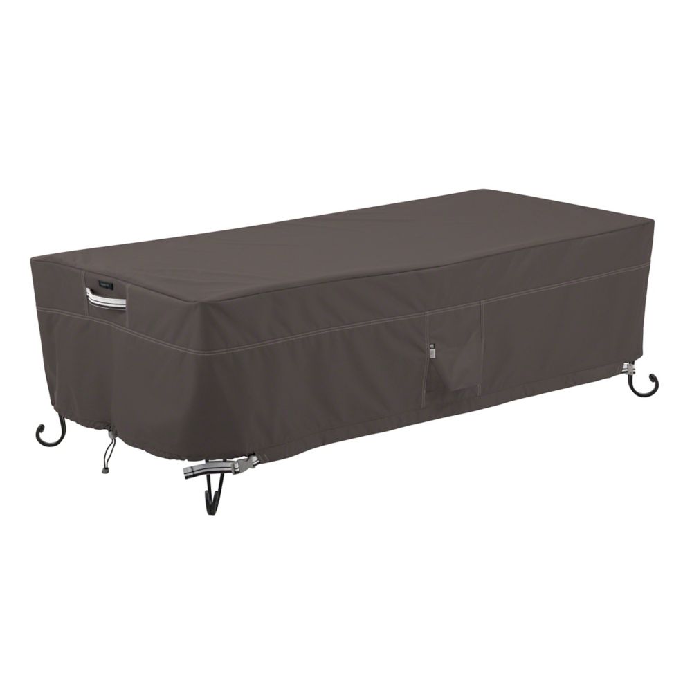 60 inch rectangle fire pit cover