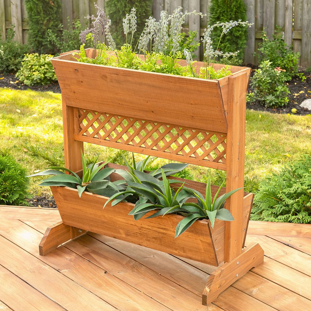 Leisure Season 2Tier Space Divider Planter The Home Depot Canada