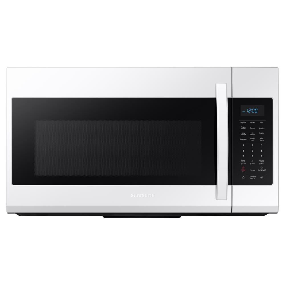 Samsung 1.9 cu. ft. Over the Range Microwave in White The Home Depot Canada
