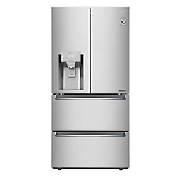 33-inch Counter Depth French Door with I&W Dispenser in Stainless Steel