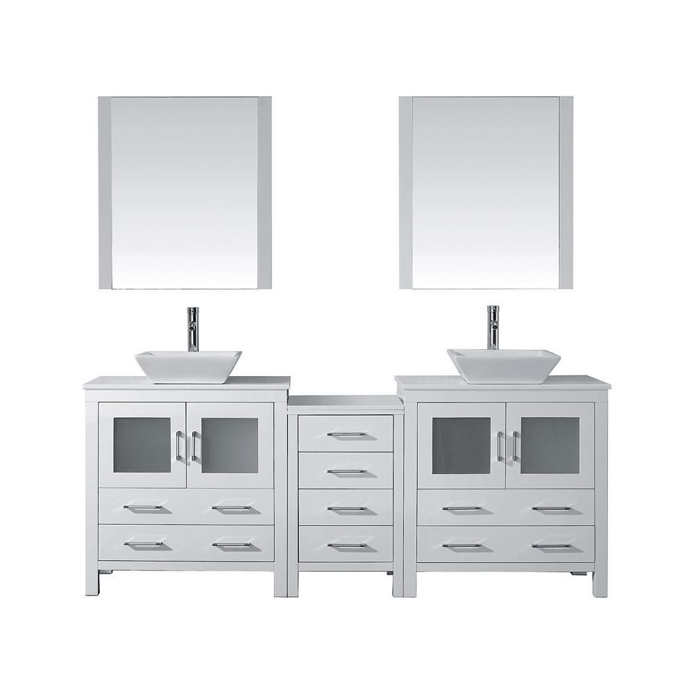 82 inch vanity top