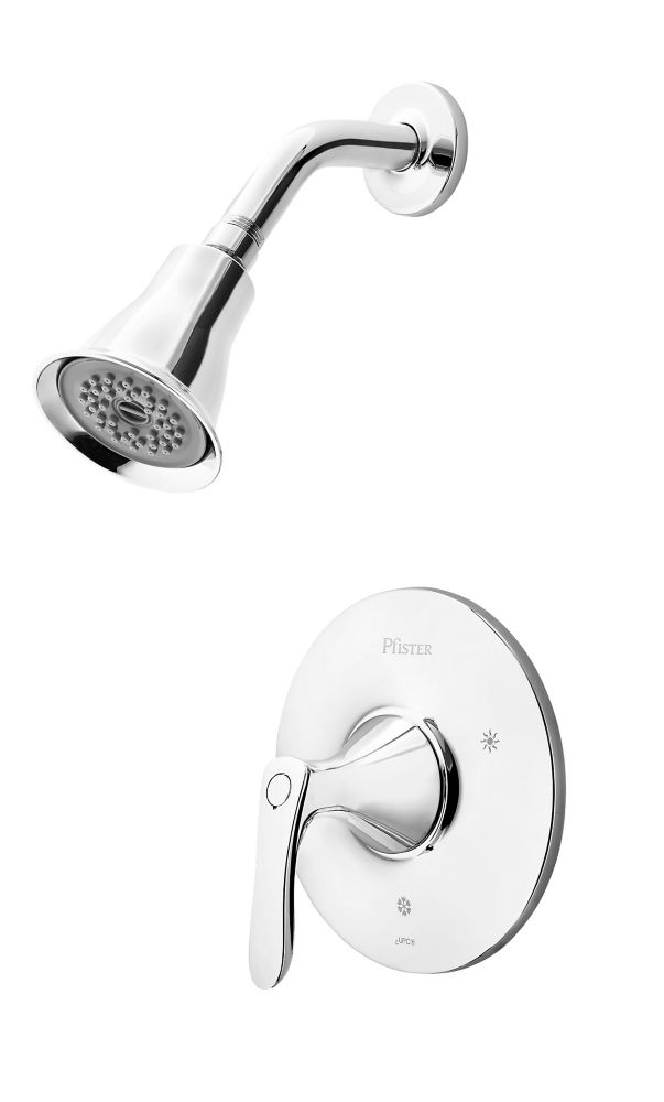Pfister Weller Shower Only Trim Chrome The Home Depot Canada