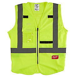 Milwaukee High Visibility Yellow Safety Vest L/XL