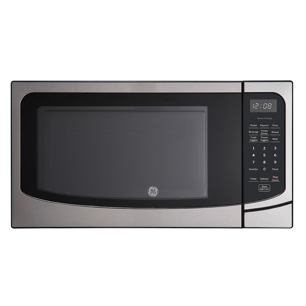 GE 22-inch 1.6 Cu. Ft. Countertop Microwave Oven in Stainless Steel