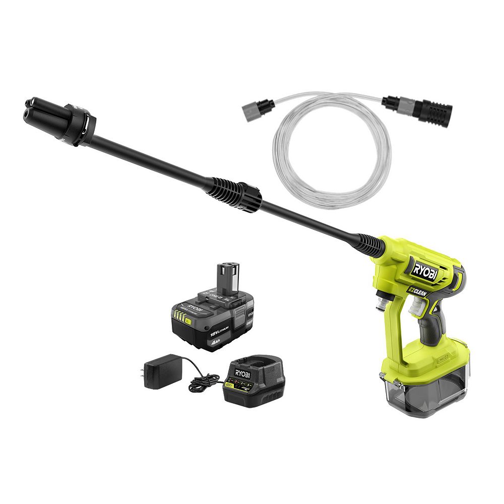 RY120352K 18V ONE 320 PSI 0 8 GPM Cold Water Cordless Power Cleaner ry120352k-18v-one-320-psi-0-8-gpm-cold-water-cordless-power-cleaner