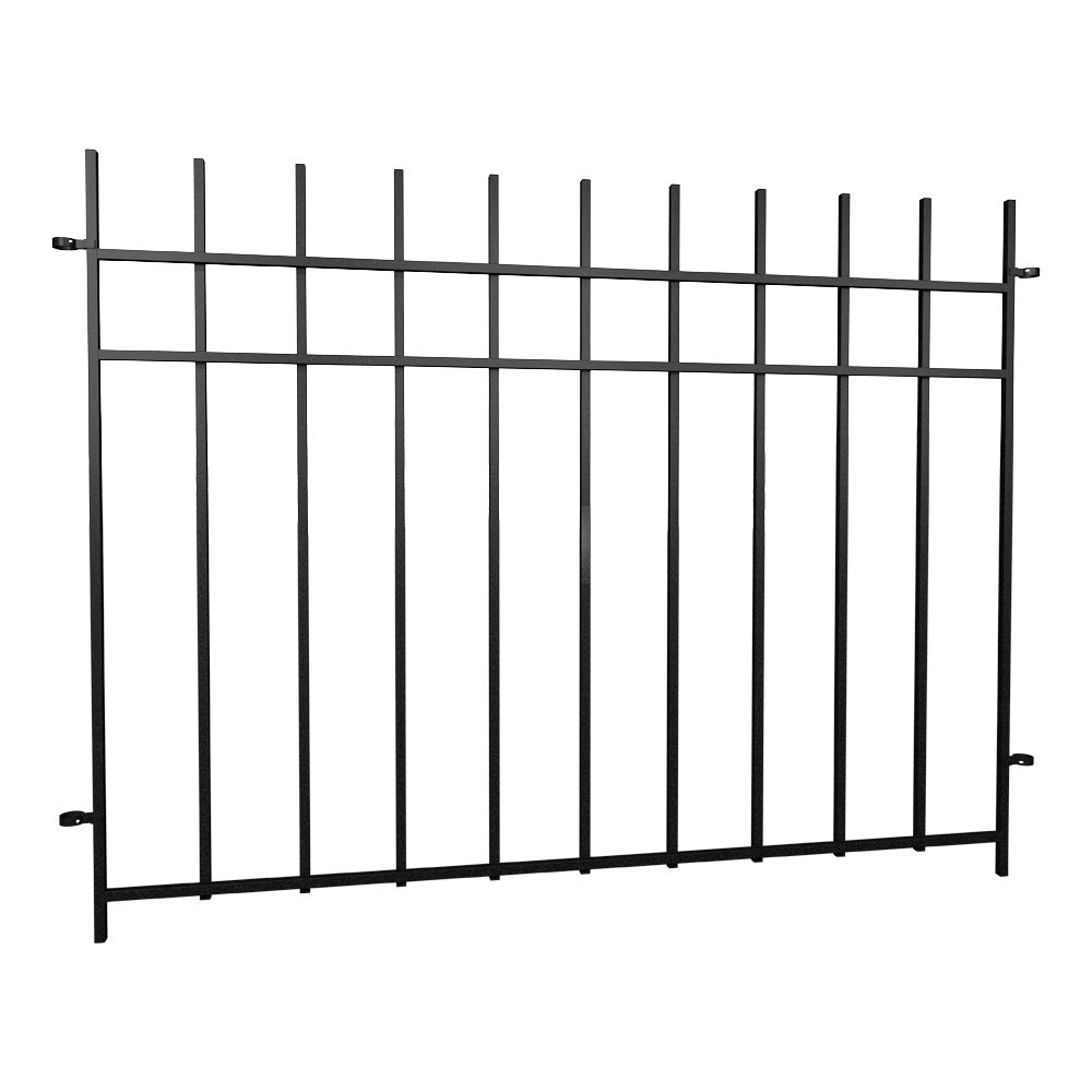 Peak Products DigFree Fencing 'Niagara' 4 ft. W x 3 ft. H Steel Fence