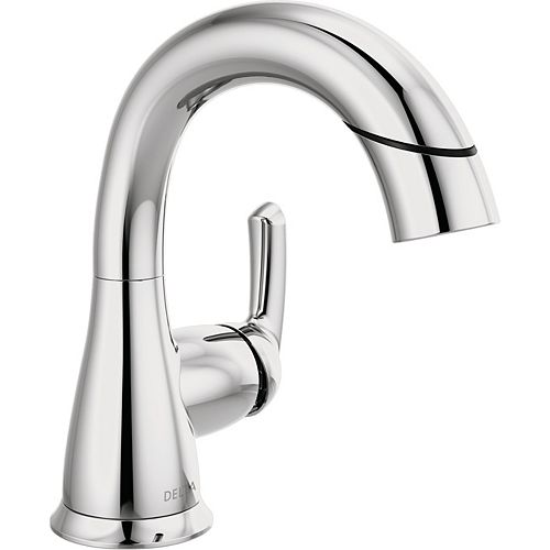 Delta Portwood 4 Inch Centerset Single Handle Bathroom Faucet In Chrome