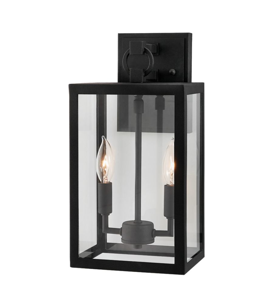 Home Decorators Collection Exterior Candelabra Rectangle Classic black Outdoor Light The Home
