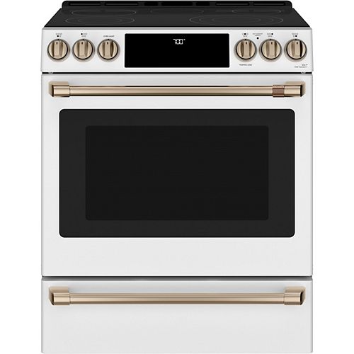 Café 30inch SlideIn Induction and Convection Range with Warming