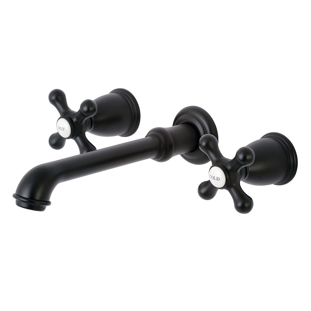 Kingston Brass English Country Wall-Mount 2-Handle ...