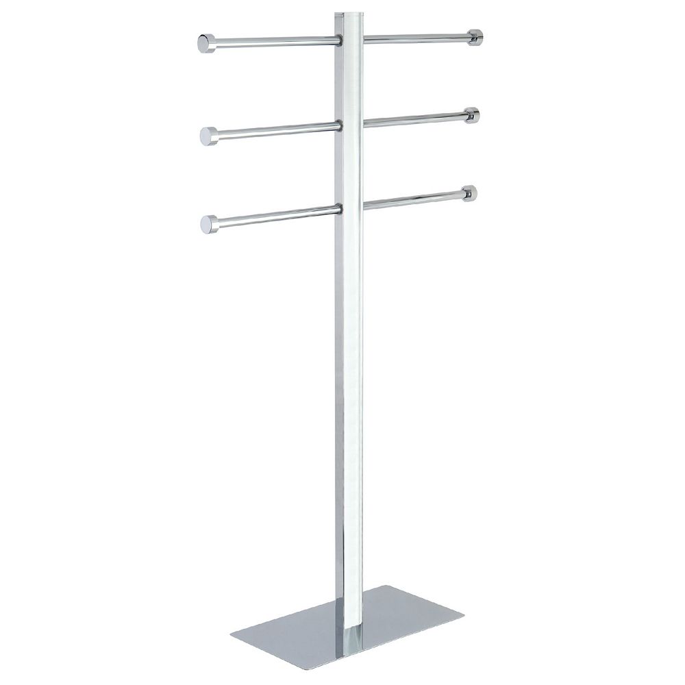 Kingston Brass Modern Freestanding Towel Stand in Polished ...