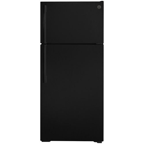 Galanz Retro 3.5 cu. Ft. Refrigerator in Matte Black Finish | The Home ...