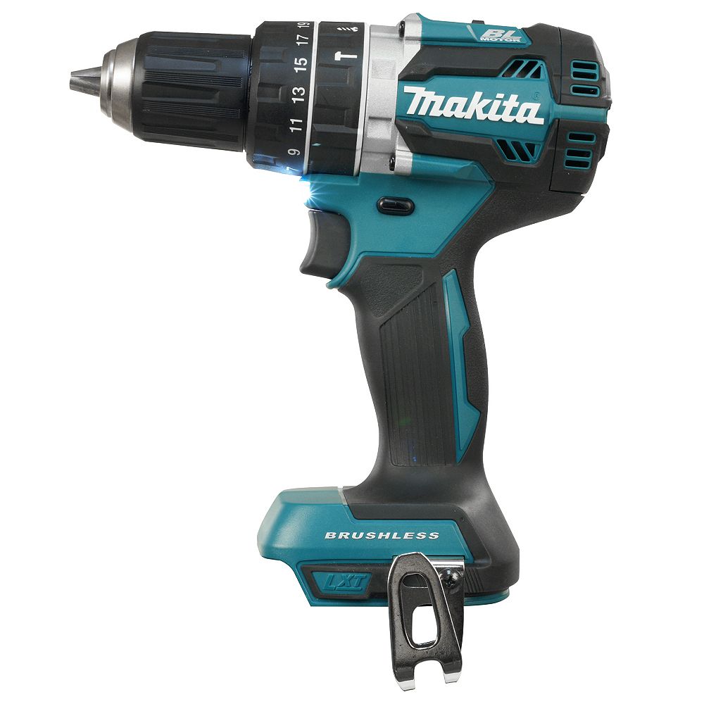 MAKITA 1/2" Cordless 18V Hammer Drill / Driver with Brushless Motor