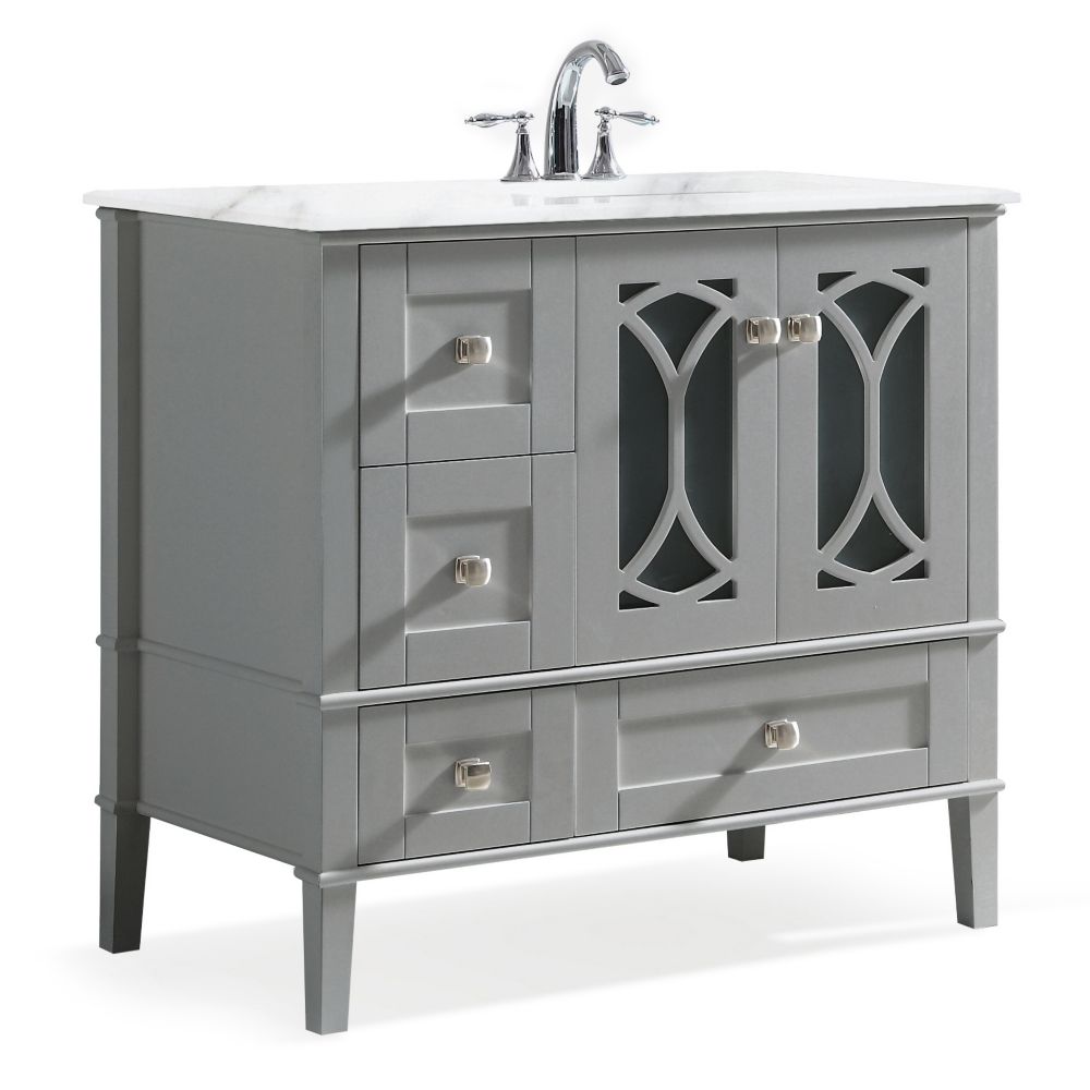 Right Offset Sink Vanity