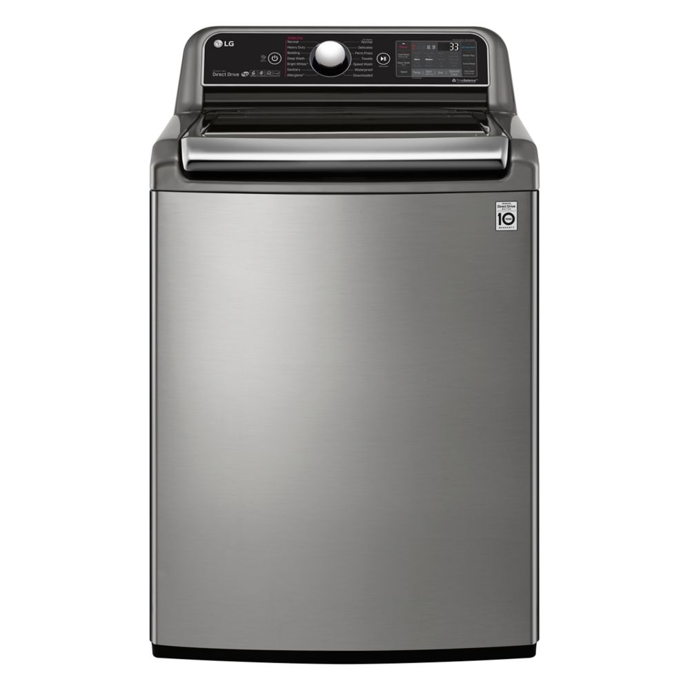 LG Electronics 6.0 cu.ft. Top Load steam washer with TurboWash 3D The
