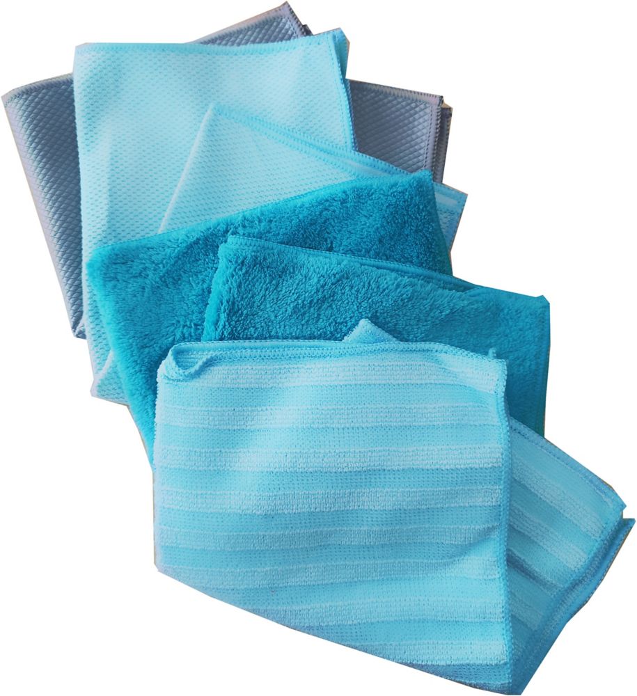 Linges en micfofibre polyvalents 12 paquet