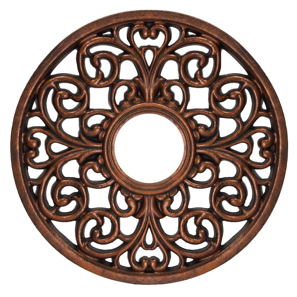 16 Inch 40 6cm Round Parisian Scroll Ceiling Medallion