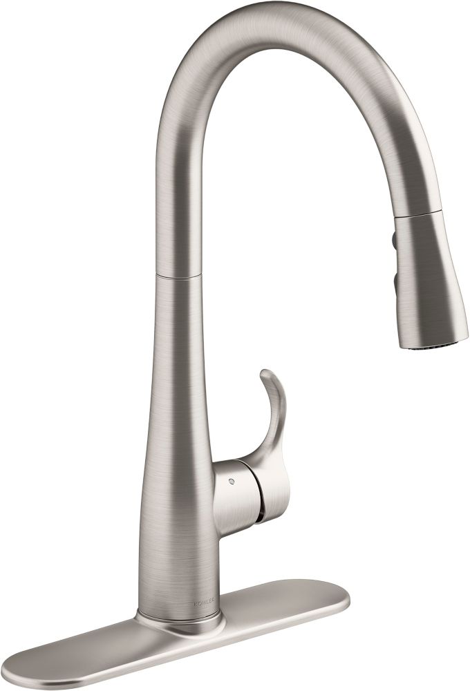 KOHLER Simplice Touchless Pull Down Kitchen Sink Faucet The Home   P 1001522121 