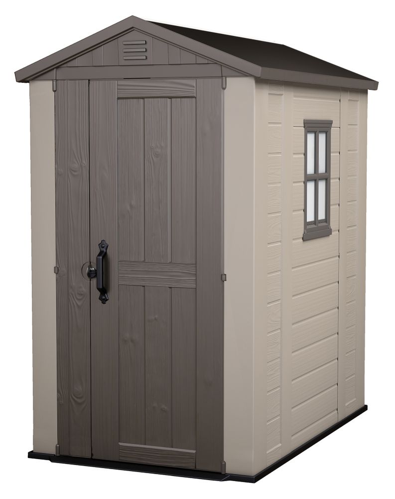 Keter Factor 4 ft. x 6 ft. Shed | The Home Depot Canada