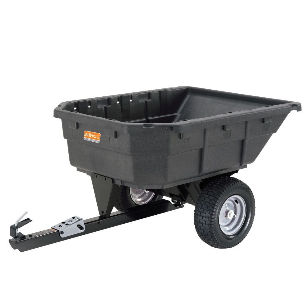 Ohio Steel 15 cu. ft. 1200 lbs. Capacity Poly Swivel Cart The Home