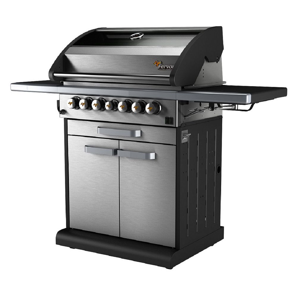 Fervor IC450S 4Burner Stainless Steel Gas Grill The Home Depot Canada