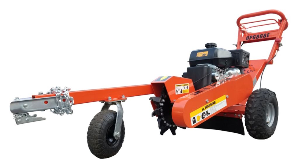Detail K2 Stump grinder 14hp 14 in electric start commercial cutter