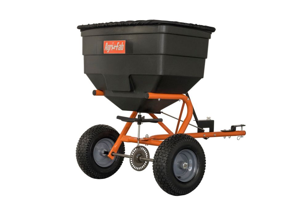 AgriFab 185 lb. Lawn & Garden Tow Spreader The Home Depot Canada