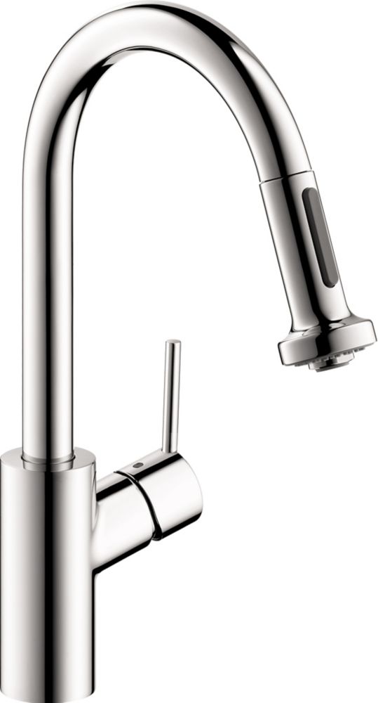Hansgrohe Talis S² 1Handle PullDown Sprayer Prep Kitchen Faucet in Chrome The Home Depot Canada