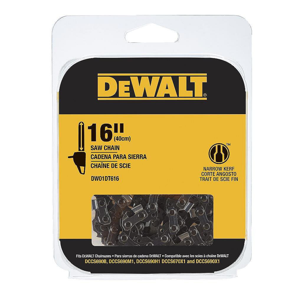 Dewalt 16 inch Replacement Chainsaw Chain The Home Depot Canada