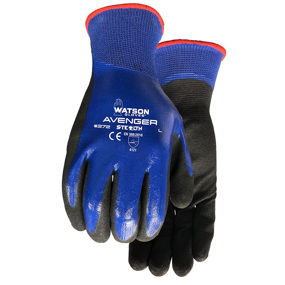Watson Gloves Avenger Water Resistant Glove L The Home Depot Canada