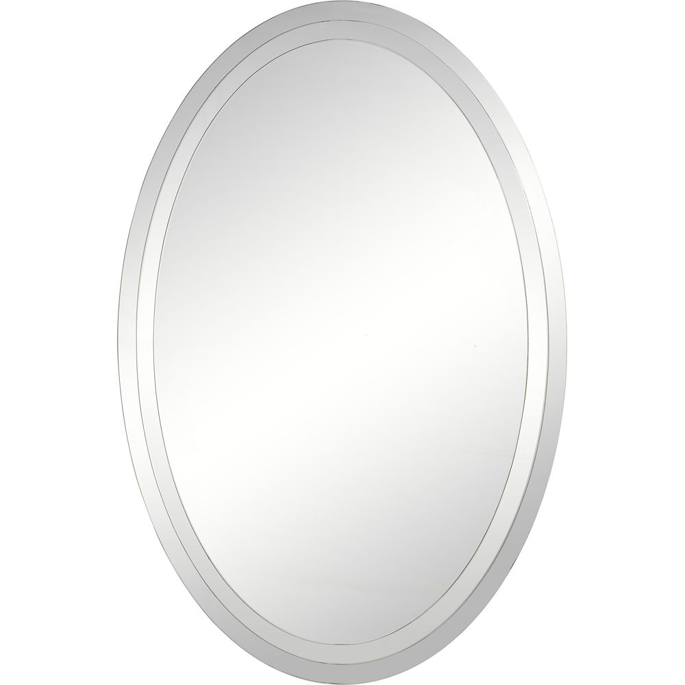 oval decorative mirror