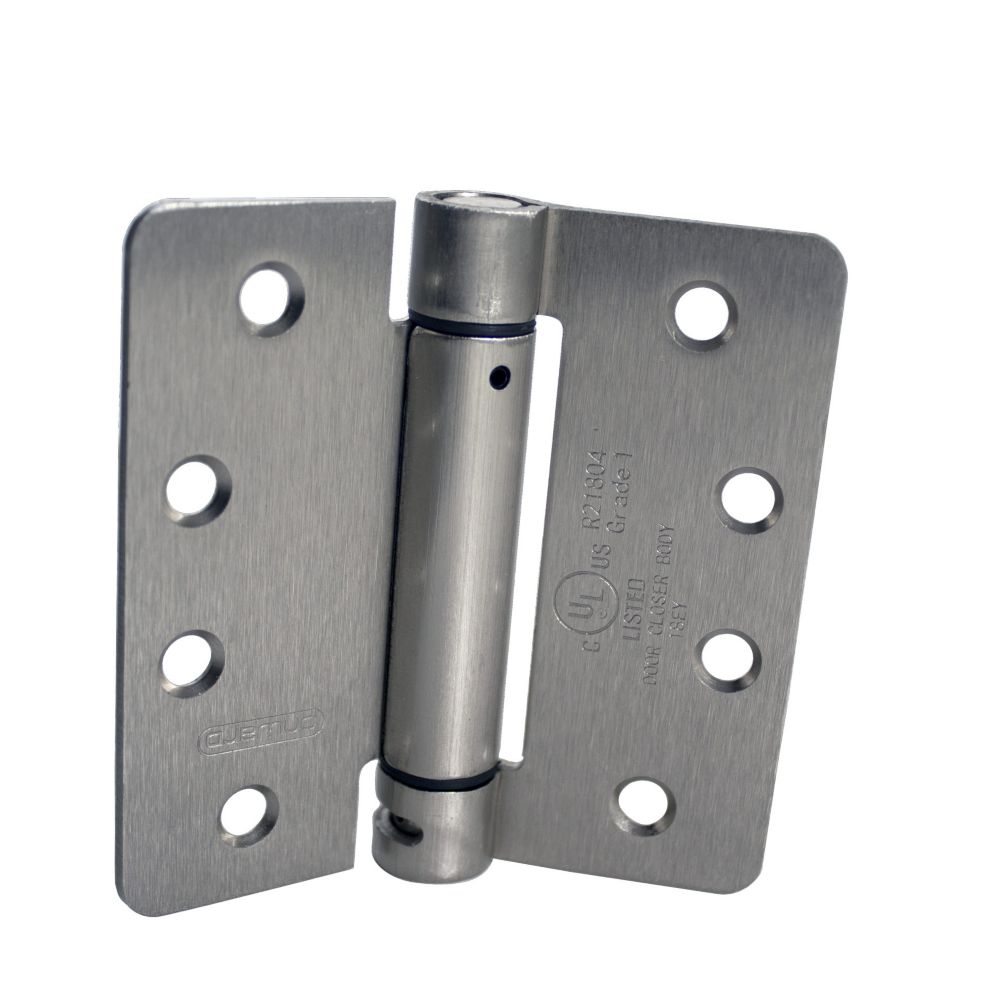 Onward (1Unit) 4" Full Mortise Adjustable Spring Hinge, Brushed Nickel The Home Depot Canada