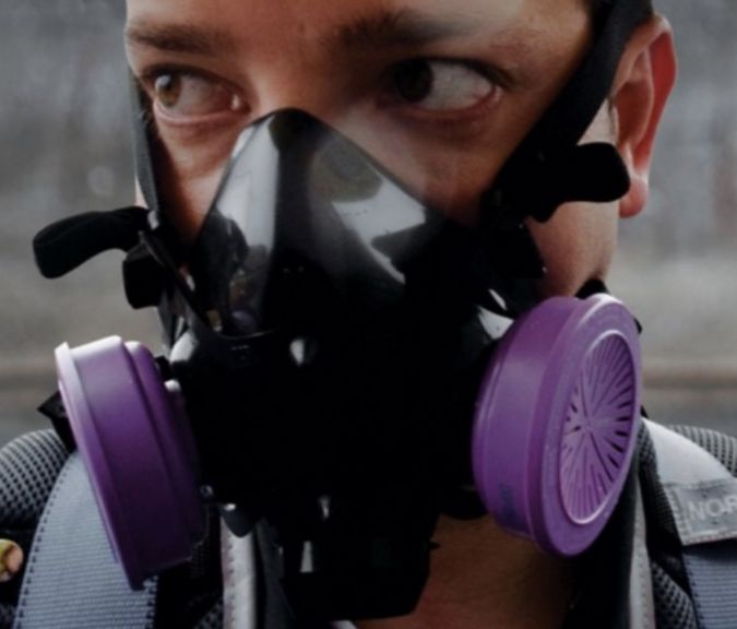 industrial breathing mask
