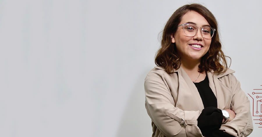She's designing the future of aircraft experiences.