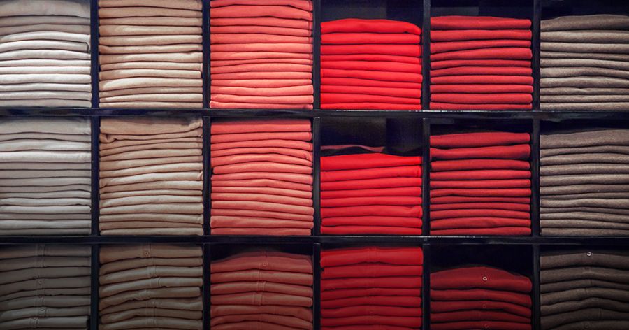 Stack of clothes