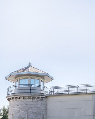 Prison guard tower