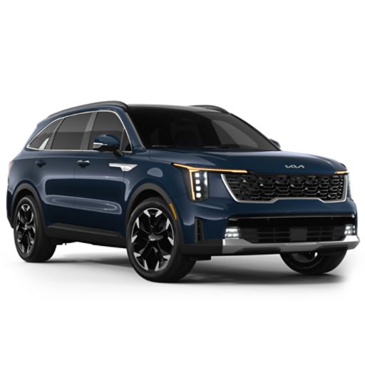 2024 Kia Sorento SX in a three-quarter front view