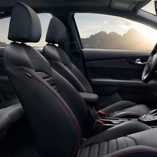 2024 Kia Forte Interior Spacious Cabin And Best-In-Class Cargo Space