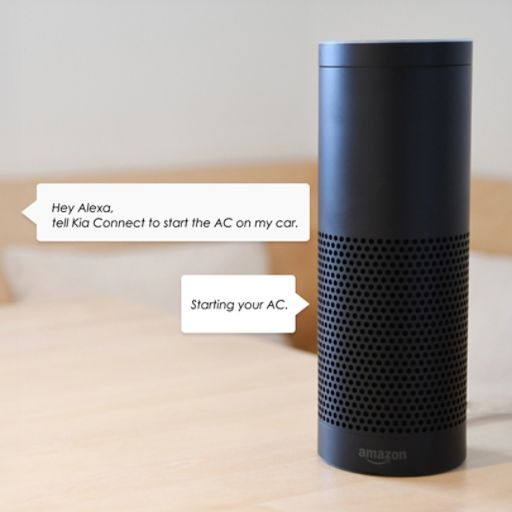 Kia Connect with Amazon Alexa for voice control commands
