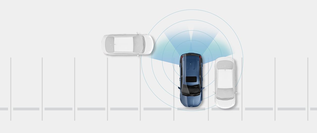 2024 Kia Niro EV Rear Cross-Traffic Collision-Avoidance Assist
