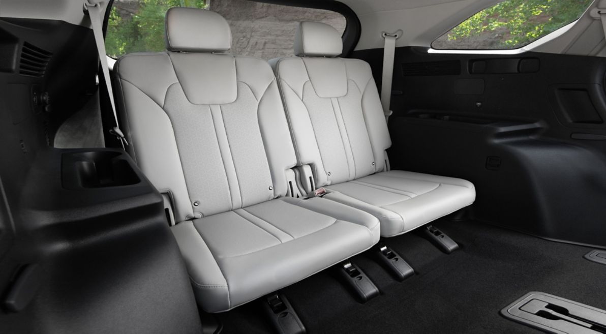 Kia suv with third row seating sale