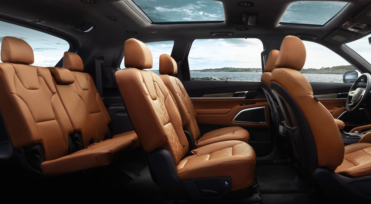 Kia suv 3rd outlet row seating