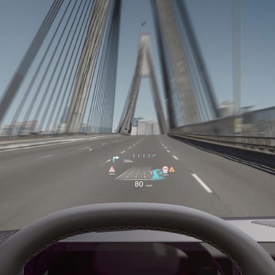 Kia Head up display